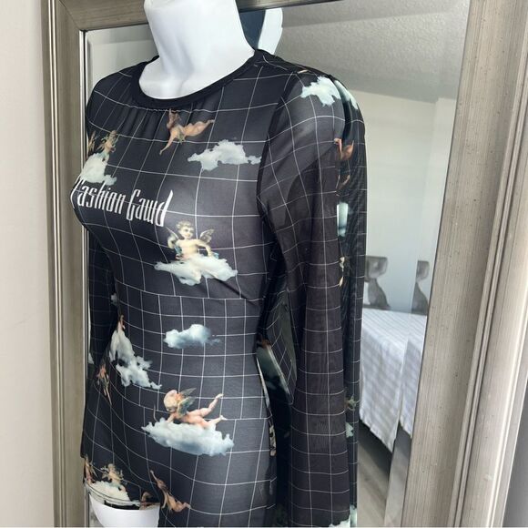 SHANE JUSTIN Fashion Gawd Green Jumpsuit Size XS. - Picture 4 of 7